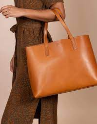 O MY BAG Sam Shopper Cognac / Classic Leather / Large