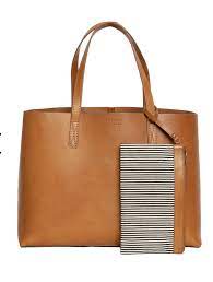 O MY BAG Sam Shopper Cognac / Classic Leather / Large