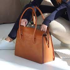 O MY BAG Kate Cognac / Stromboli Leather / Large