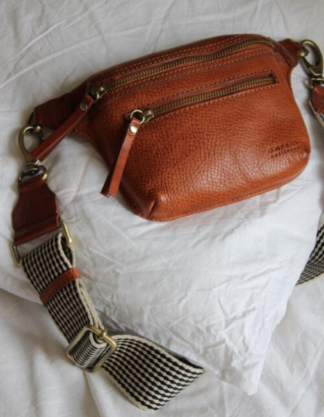 O MY BAG Beck's Bum Bag Vegan fanny pack, adjustable strap