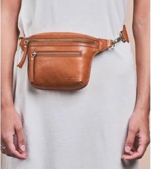 O MY BAG Beck's Bum Bag Vegan fanny pack, adjustable strap