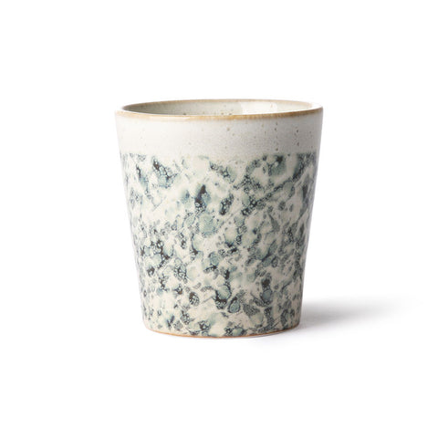 Hk living  ceramic 70's mug HAIL