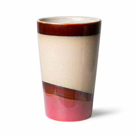 Hk living 70s ceramics: tea mug, DUNES