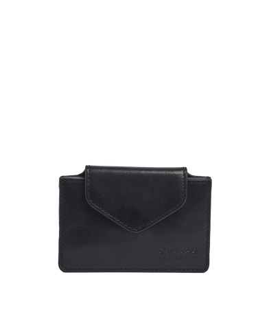 O MY BAG Harmonica Wallet Black / Classic Leather