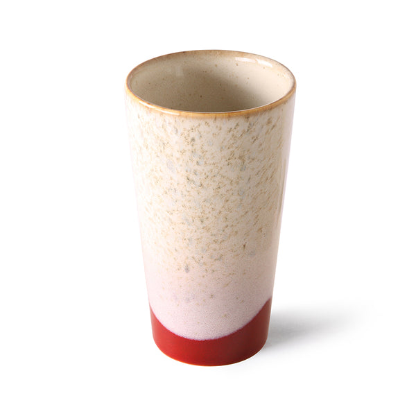 Hk living 70s ceramics: latte mug, frost