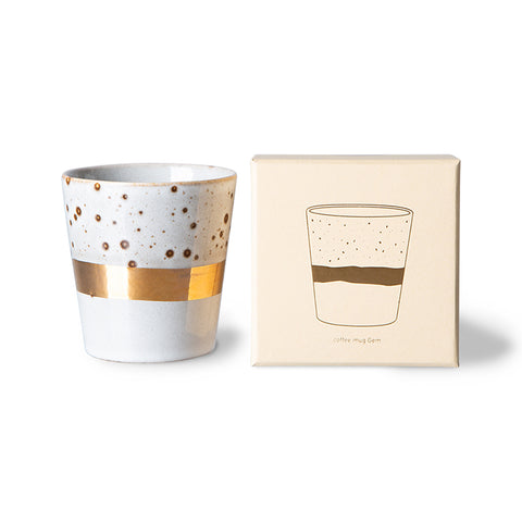 Hk living 70s ceramics: christmas special 2021, coffee mug, gem