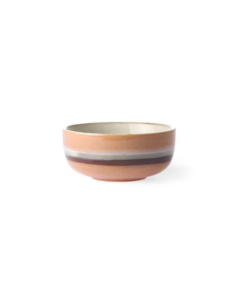 Hk living  ceramic 70's tapas bowls Tornado