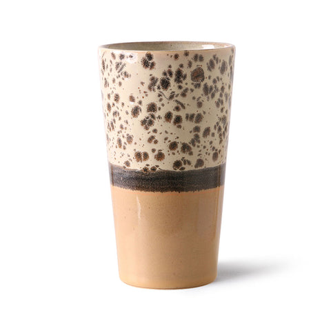 Hk living  ceramic 70's Latte mug reef