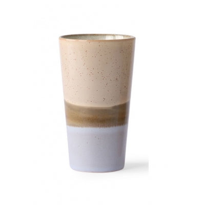 Hk living  ceramic 70's Latte mug lake