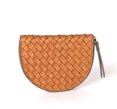 O MY BAG Laura Coin Purse Small / Cognac / Leather